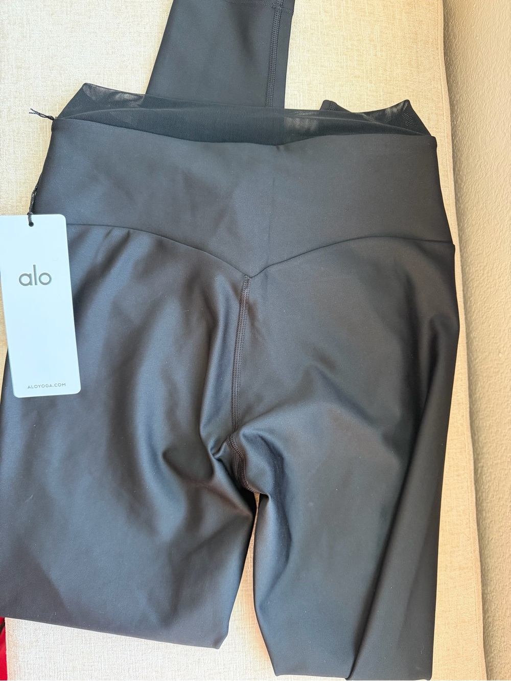 Alo Airlift Mesh High Waist Divine Legging Size Medium - Picture 5 of 7